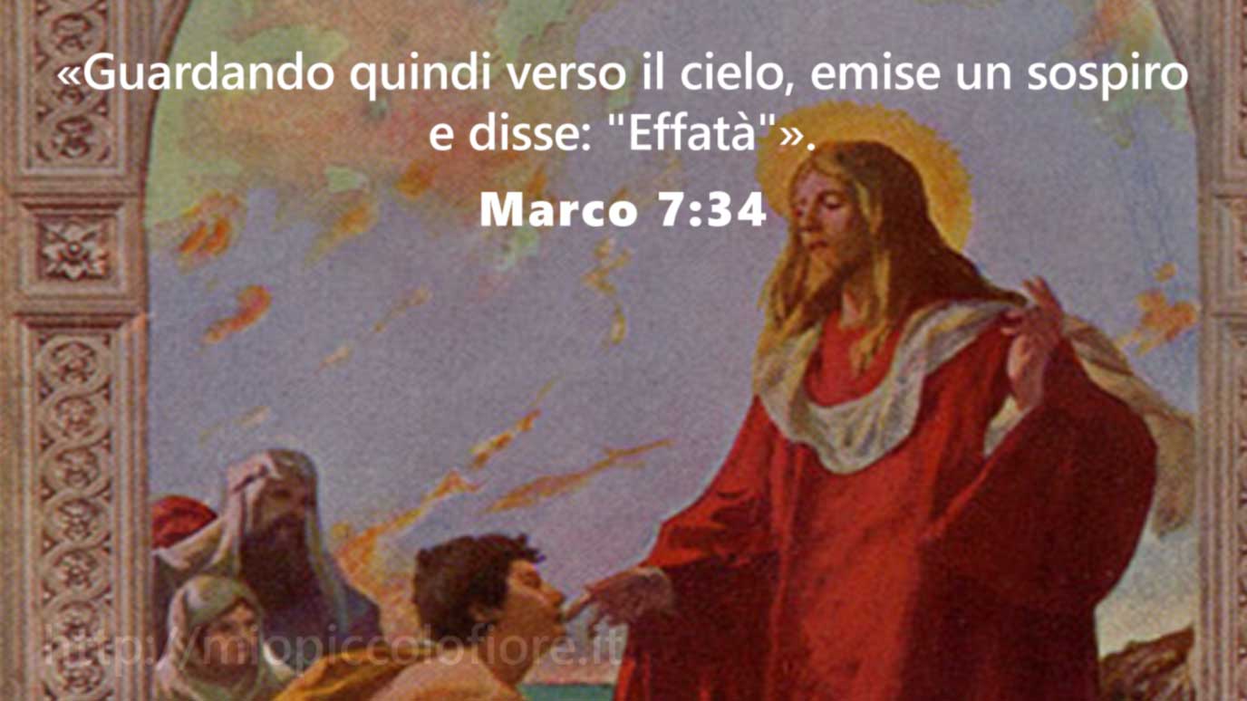 Messaggio del Cielo di Mio Piccolo Fiore del 1998-01-15 Effatà!