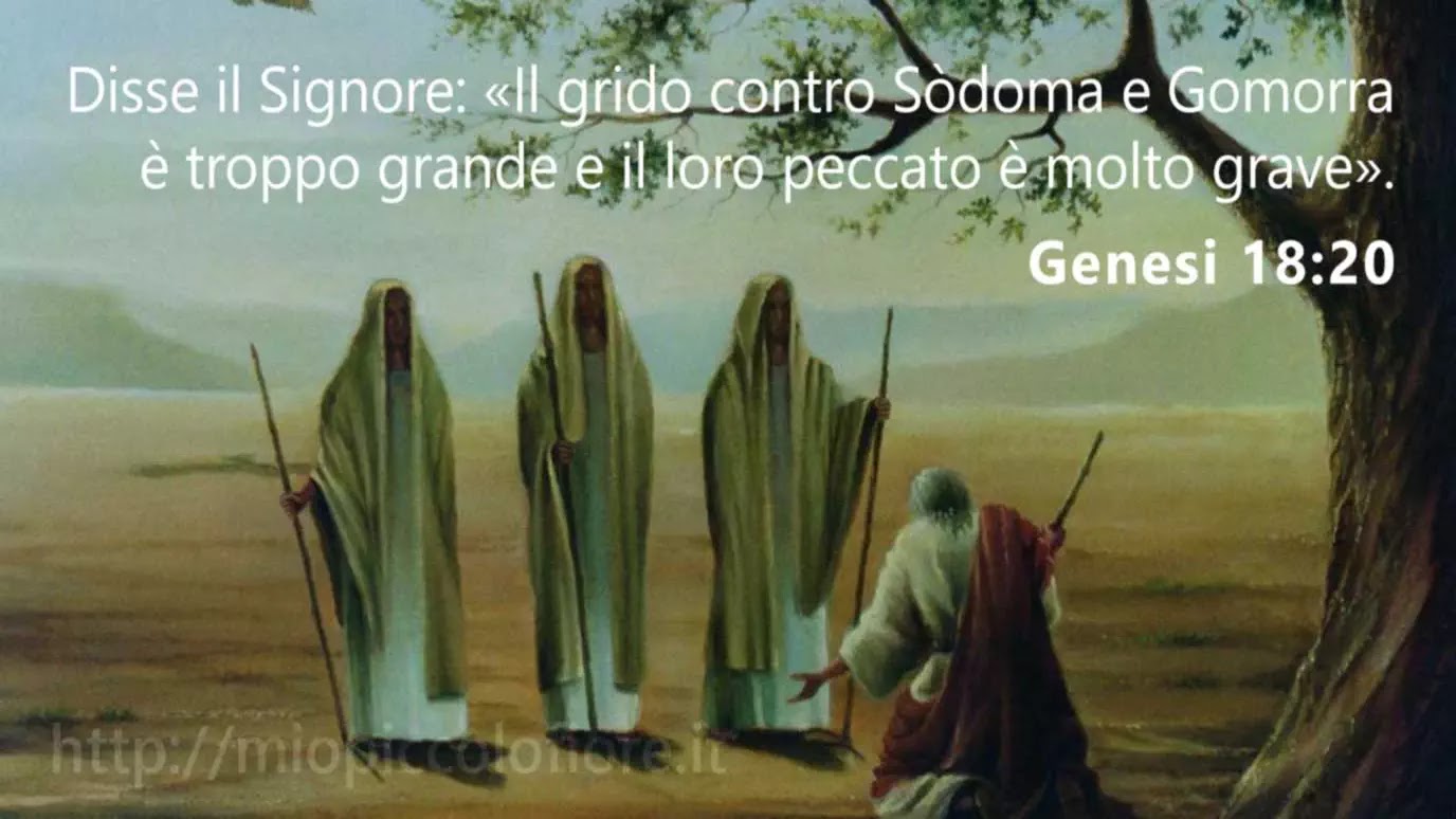 Messaggio del Cielo di Mio Piccolo Fiore del 1999-06-08 Sodoma e Gomorra