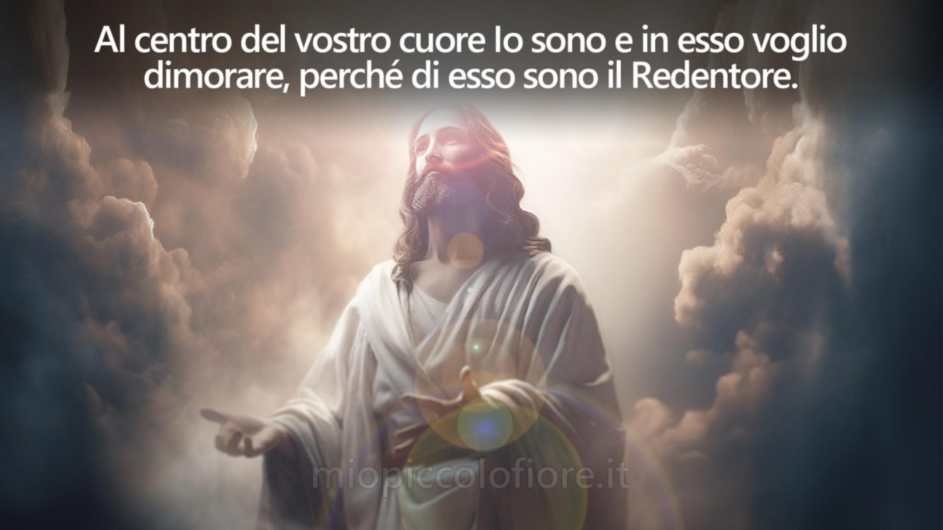Messaggi del Cielo di MIO PICCOLO FIORE 2007-04-08 Io vi ristorerò