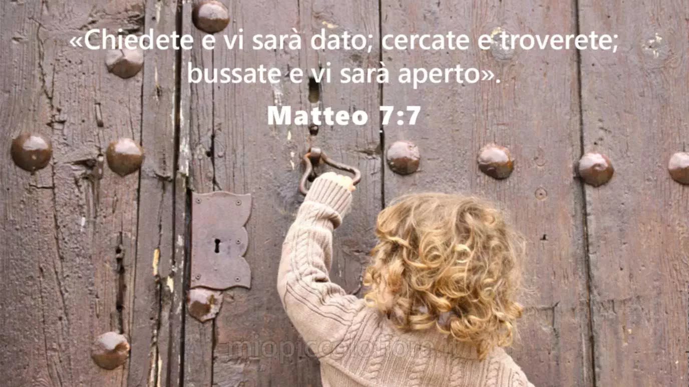 Messaggio del Cielo di Mio Piccolo Fiore del 2009-02-09 Bussate al mio Divino Cuore