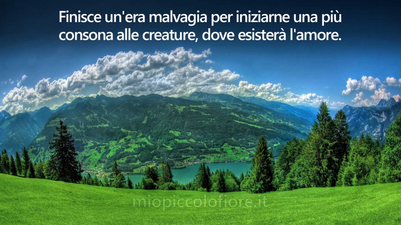 Messaggi del Cielo di MIO PICCOLO FIORE 2023-04-11 Finisce un'era malvagia